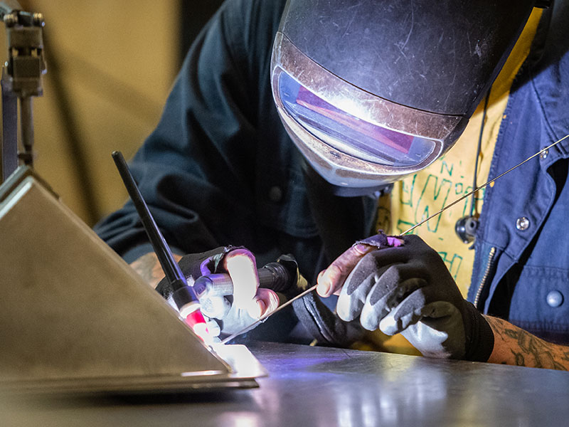 Tig welding aluminum in Salem, Oregon