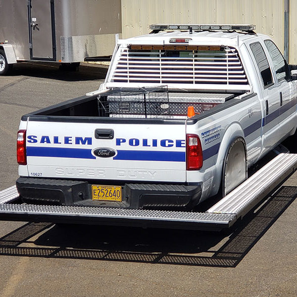 Custom metal fabrication of SWAT team transport vehicle