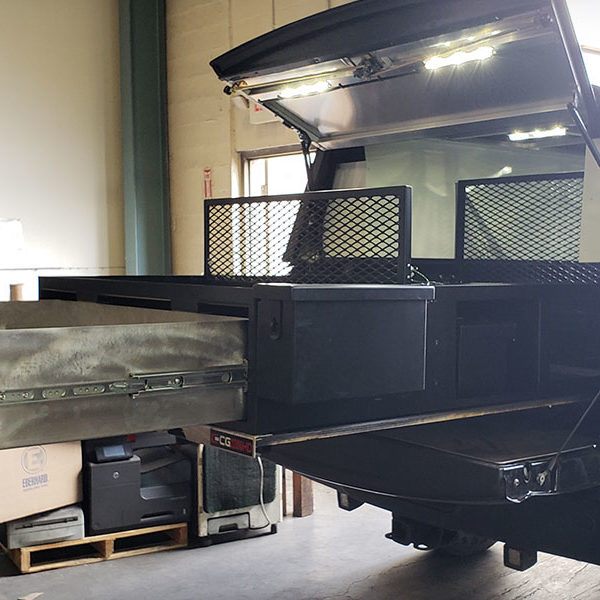 Custom truck box fabrication in Salem, Oregon