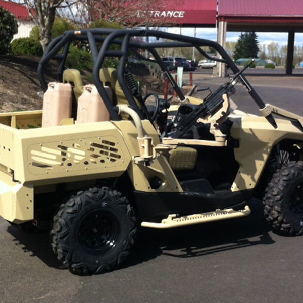 Fabrication of custom aluminum UTV utility bed in Salem, Oregon