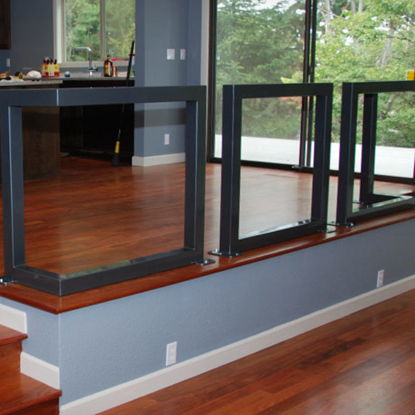 Custom residential metal fabrication in Salem, Oregon utilizing laser cutting, CNC forming, and welding