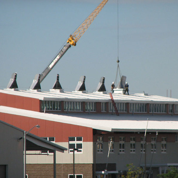 Custom sheet metal fabrication in Salem, Oregon utilizing laser cutting, CNC forming, and welding
