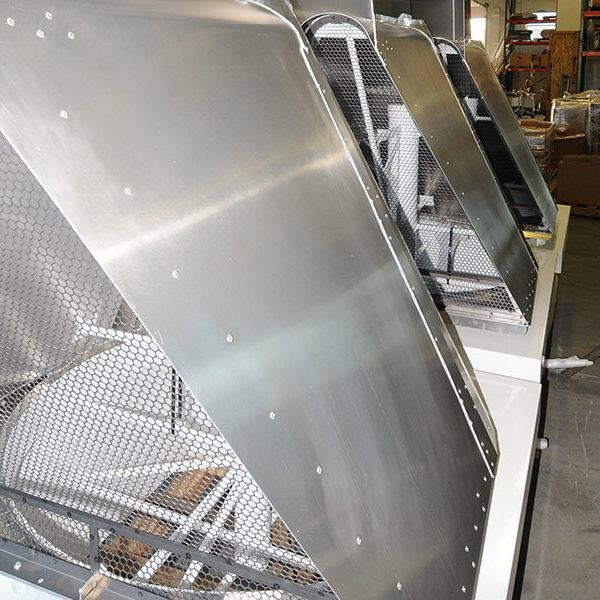 Custom aluminum fabrication in Salem, Oregon utilizing laser cutting, CNC forming, and welding