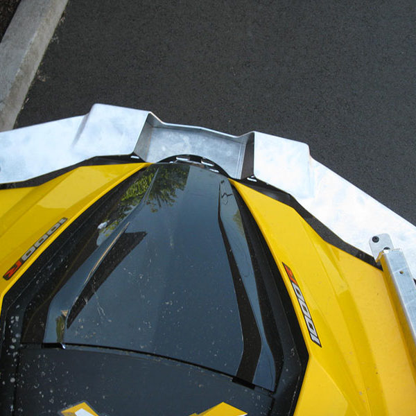 Laser cut, formed, and welded custom UTV front bumper and utility bed in Salem, Oregon