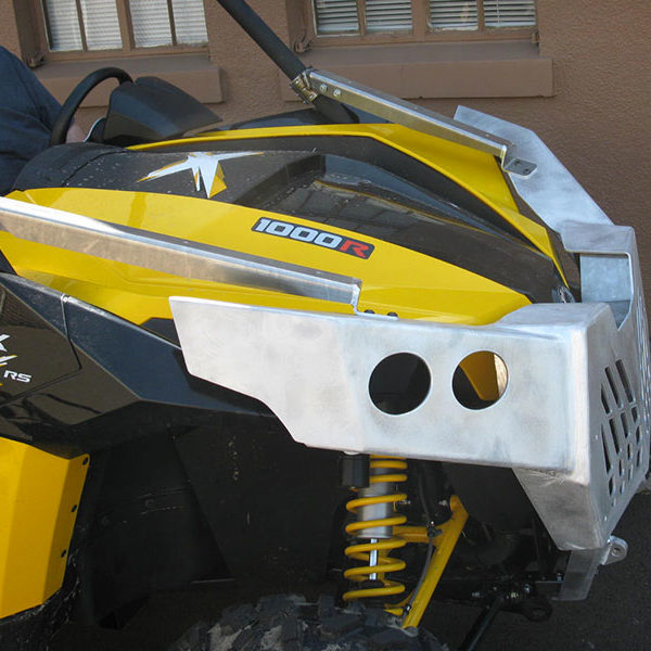 Laser cut, formed, and welded custom UTV front bumper and utility bed in Salem, Oregon