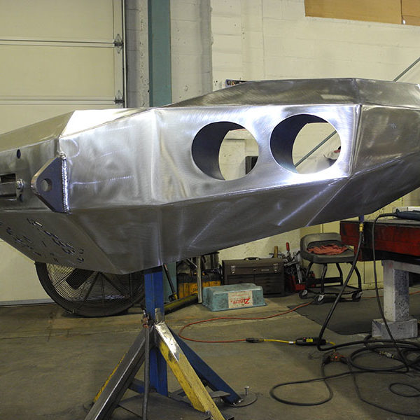 Laser cut and welded heavy duty truck bumper in Salem, Oregon