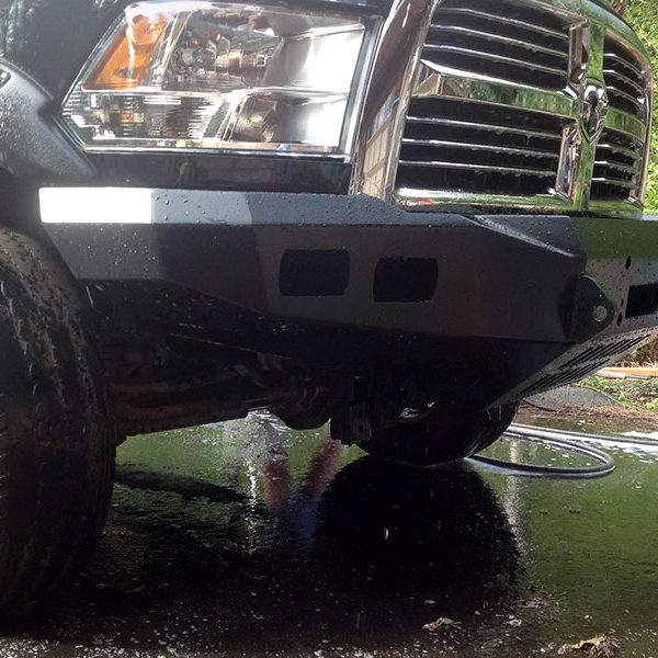 Custom heavy duty steel truck bumper in Salem, Oregon