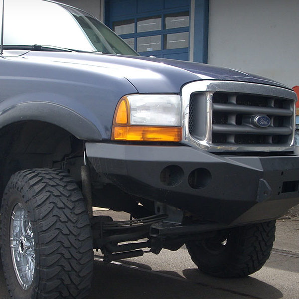 Precision fabricated steel heavy duty truck bumper in Salem, Oregon