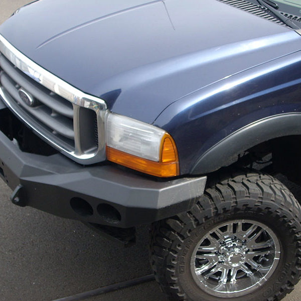 Precision fabricated steel heavy duty truck bumper in Salem, Oregon