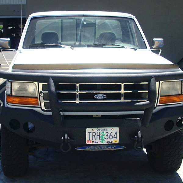 Precision fabricated steel heavy duty truck bumper in Salem, Oregon